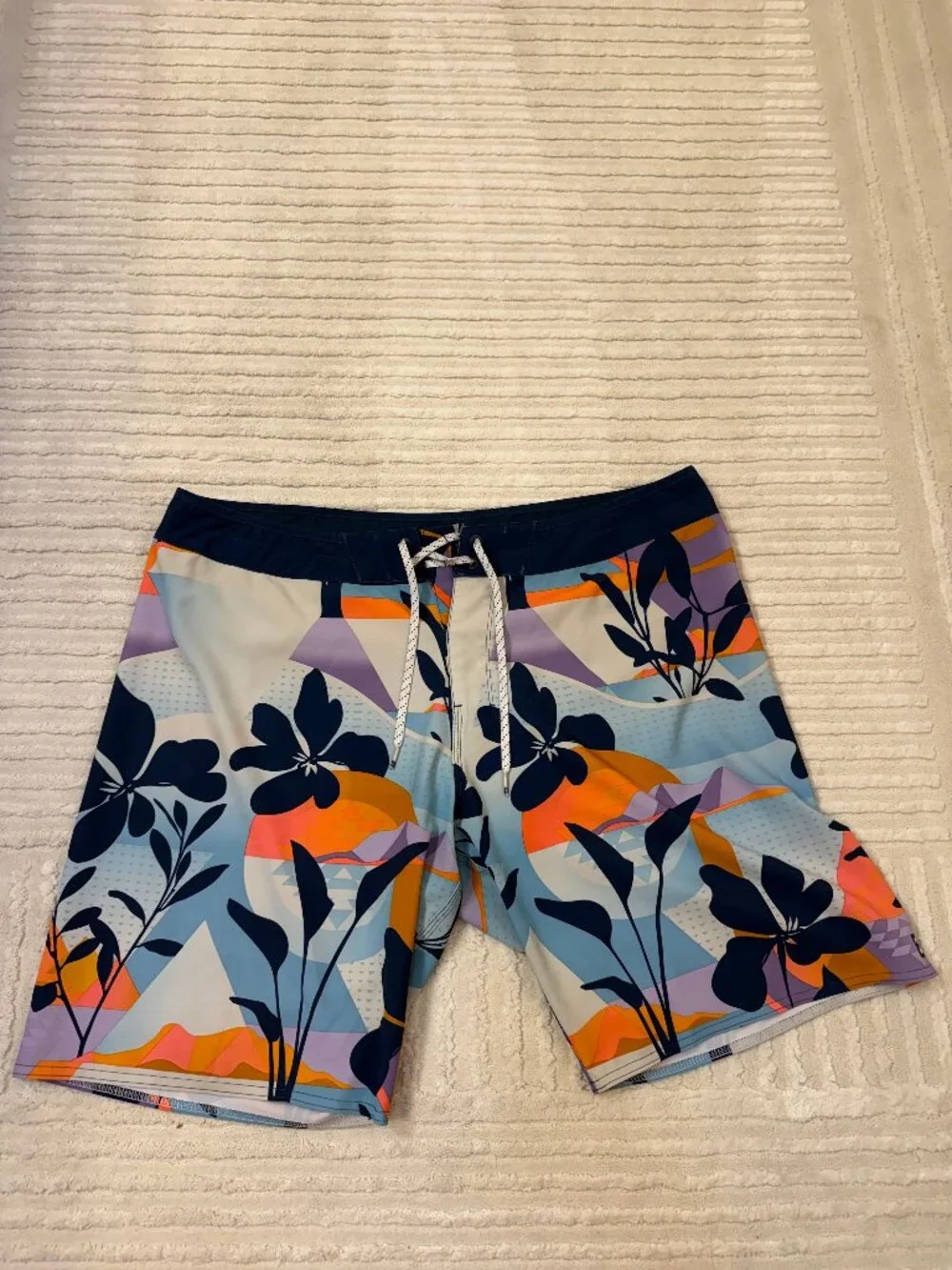 Billabong Men's Floral Board Shorts Swim Trunks Size 38